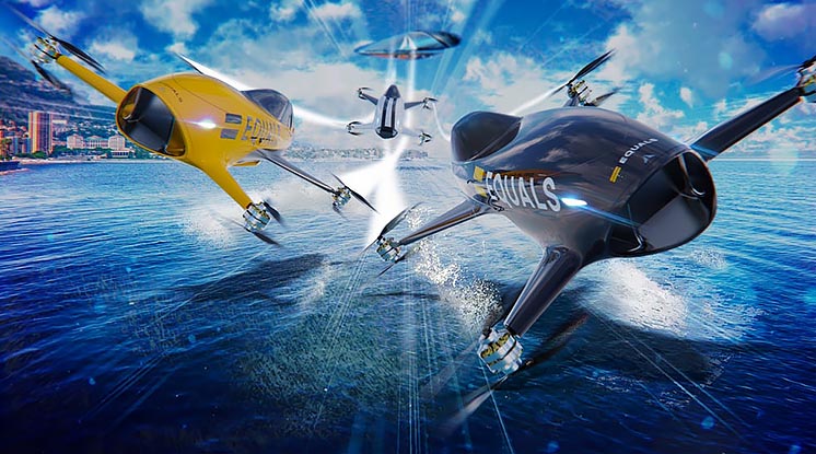 У 2020 році розпочнуться перші перегони пілотованих октокоптерів