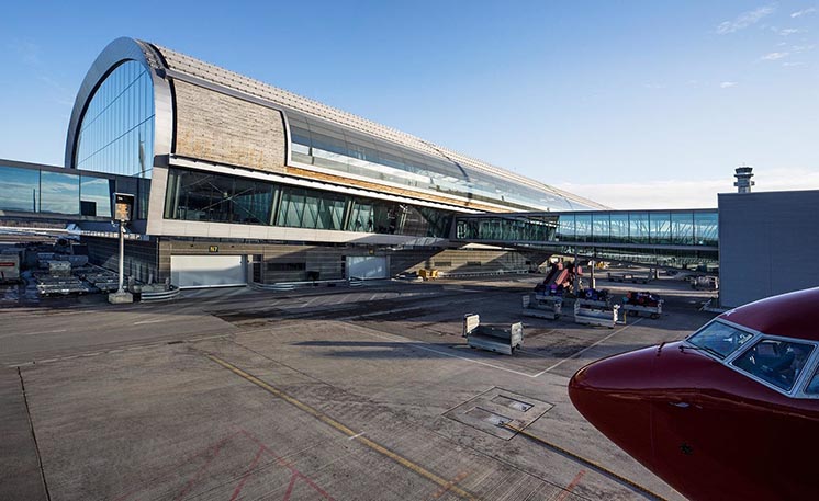 Новий термінал аеропорту Осло, Норвегія