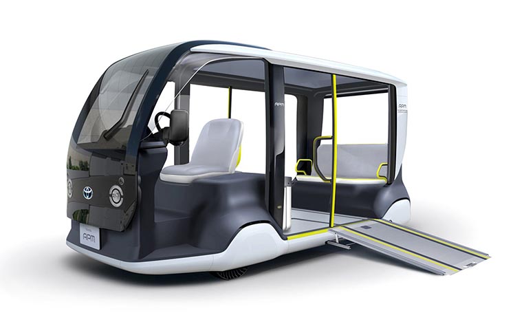 Toyota представила футуристичний електробус для Олімпійських ігор в Токіо у 2020 році