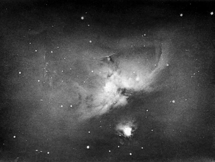 Перший знімок Оріона, виконаний за допомогою астрофотографії