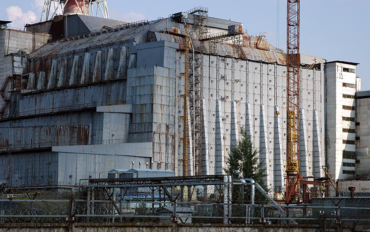 Чорнобильський саркофаг знаходиться на межі руйнування