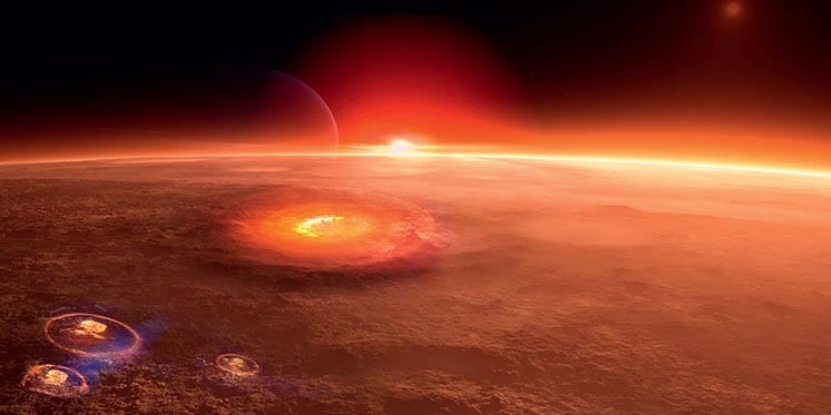 Математик підрахував, скільки треба бомбити Марс за рецептом Маска