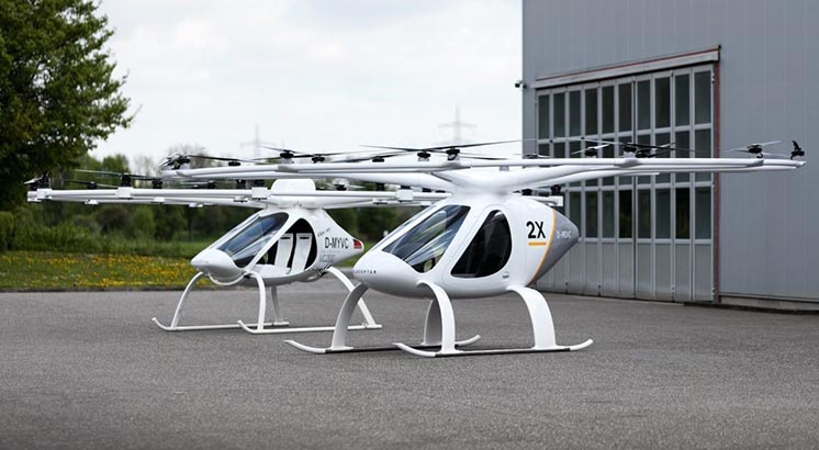 Попередні моделі Volocopter