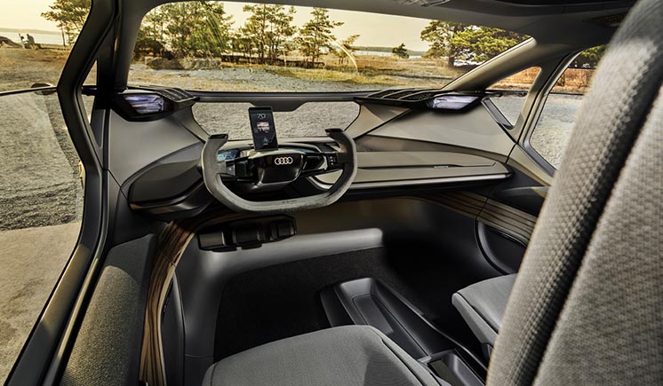 Концепт-кар Audi AI:Trail: дрони замість фар, автопілот замість водія
