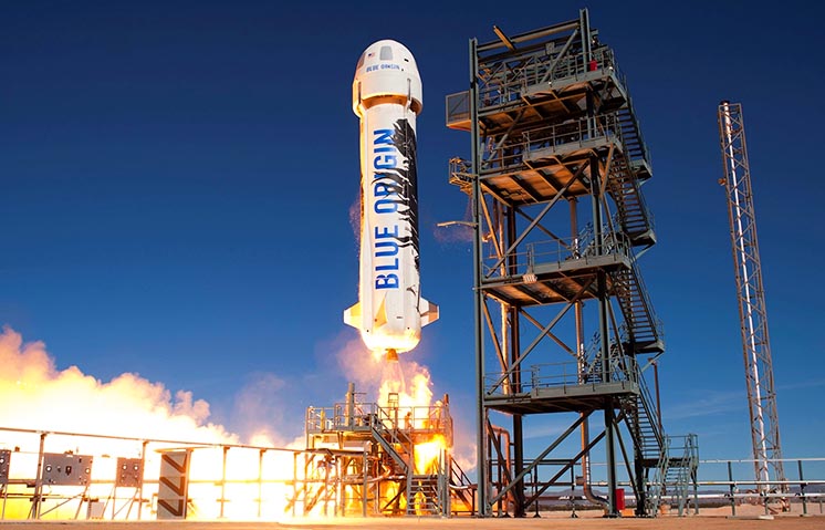 Blue Origin створить технологію зберігання водню та кисню на Місяці