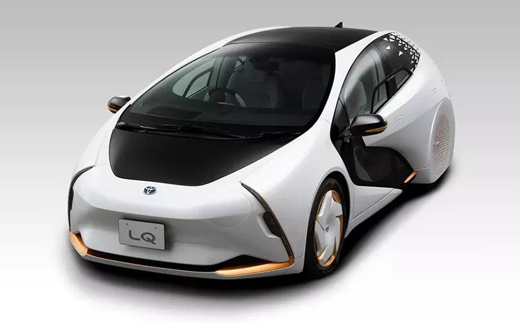 Toyota розробила розумний електрокар LQ