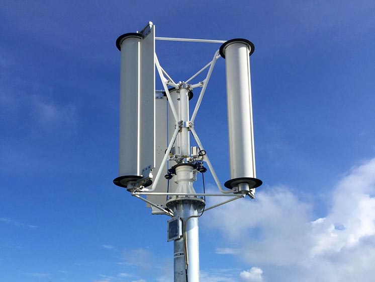 Розроблено вітрогенератор, здатний отримувати енергію від тайфунів, ураганів та циклонів