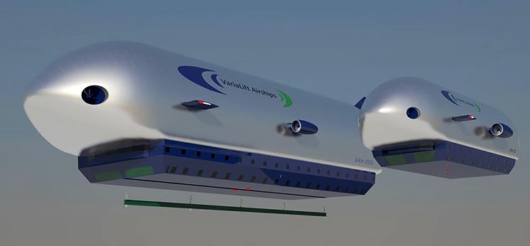 Varialift Airships розробляє дирижабль на сонячних елементах