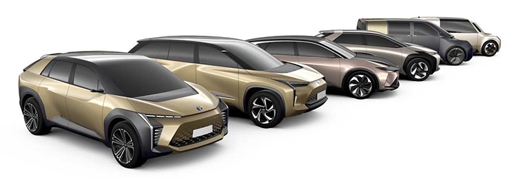 Toyota представила електромобільну платформу e-TNGA