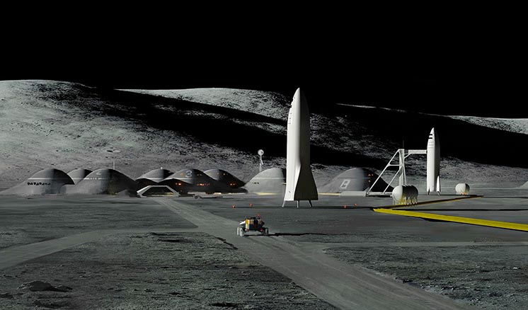 SpaceX посадить Starship на Місяць до кінця 2021 року