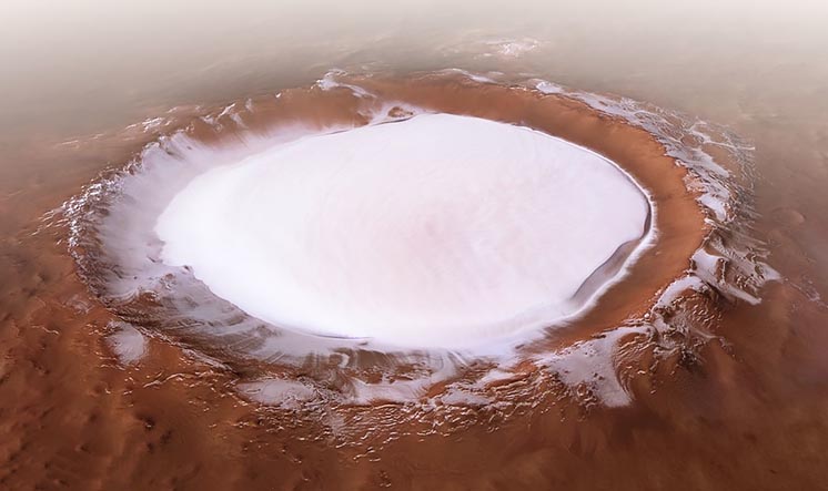 Вчені NASA склали карту води на Марсі
