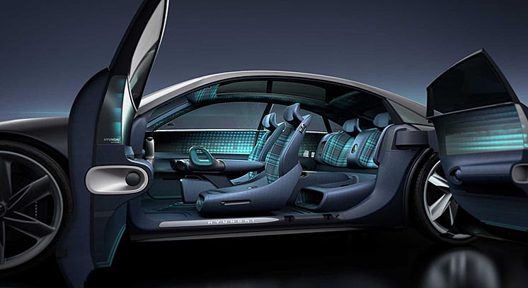 «Пророцтво» від Hyundai - футуристичний електромобіль з джойстиками замість керма